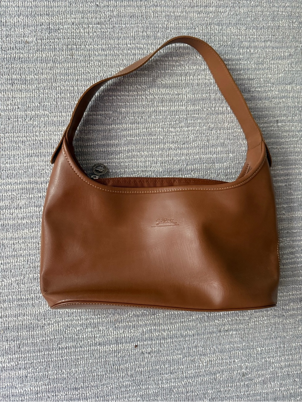 Vintage Longchamp Leather Shoulder Bag